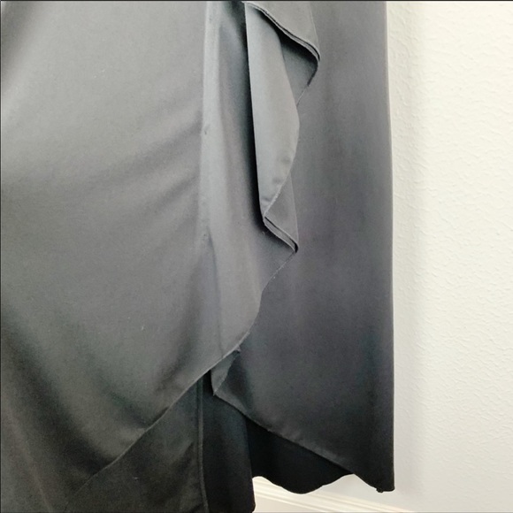 Bisou Bisou Black Sleeveless Rhinestone Dress F2 G221 - Picture 3 of 5